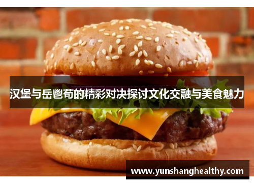 汉堡与岳鬯苟的精彩对决探讨文化交融与美食魅力